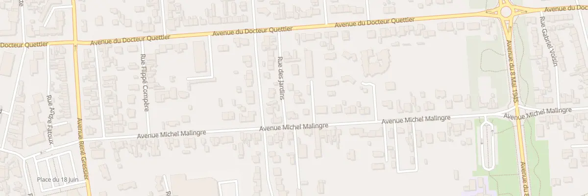Plan du 2 Rue des Jardins à Berck