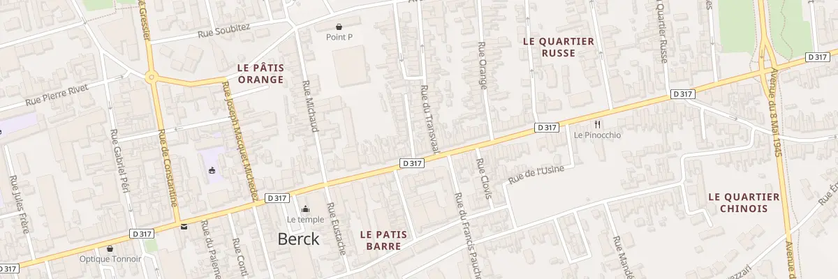Plan du 137 Rue de l’Impératrice à Berck
