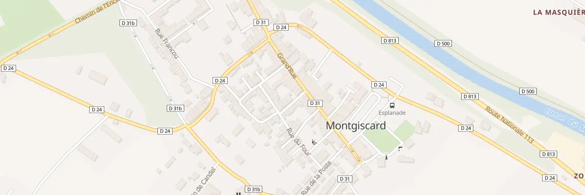 Plan du 4 Rue de la Place à Montgiscard