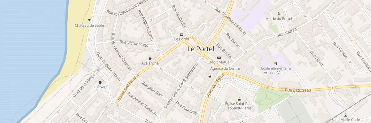 Plan du 37 Bd du 4 8 9 Septembre au Portel