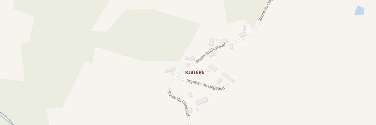 Plan du 1138 Rte du Liegeaud à La Croisille-sur-Briance