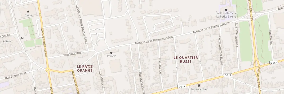 Plan du 36 Rue du Transvaal à Berck