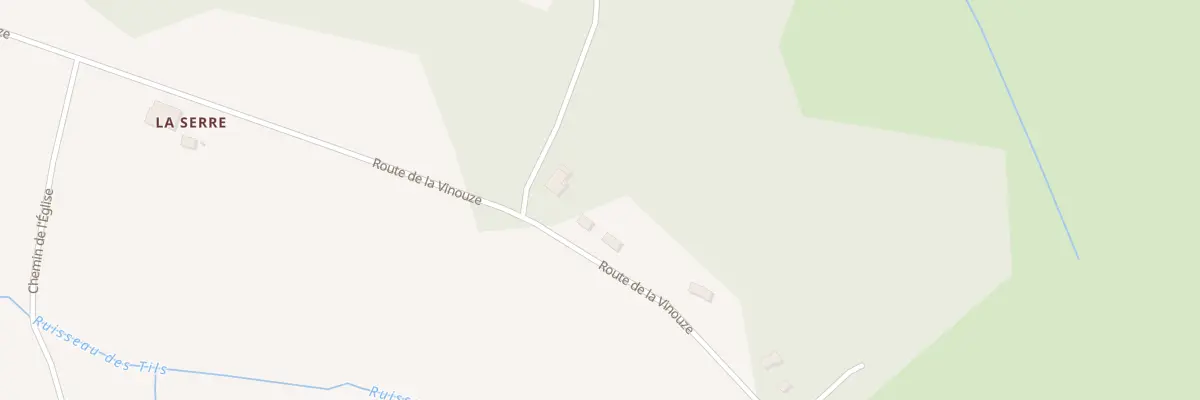 Plan du 571 Rte de la Vinouze à Montdurausse