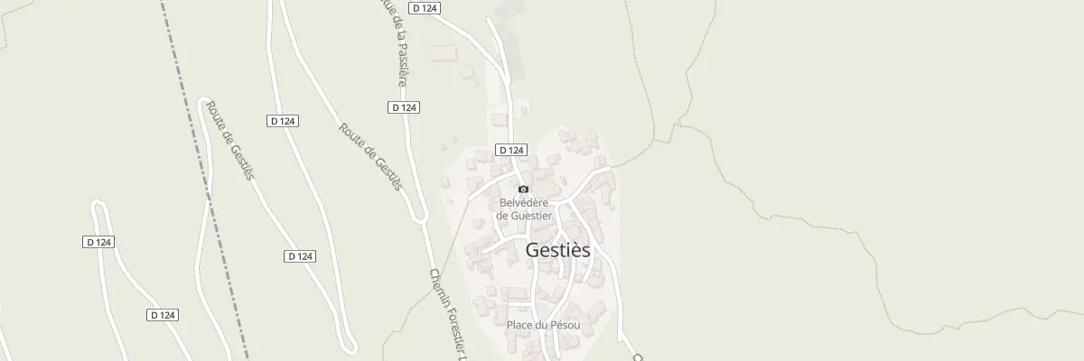 Plan du 5 Village à Gestiès