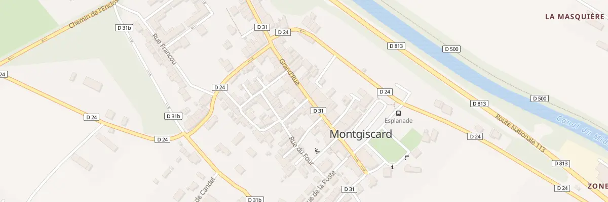 Plan du 2B Rue de la Place à Montgiscard