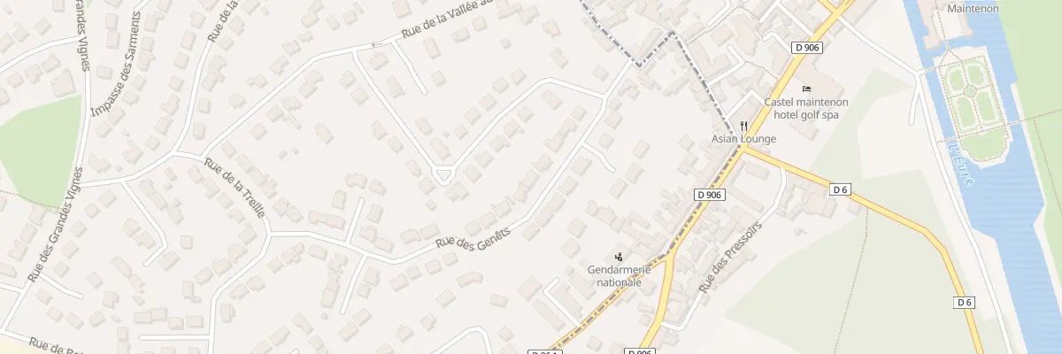 Plan du 21 Rue des Genêts à Pierres