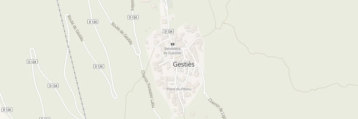 Plan du 27 Village à Gestiès