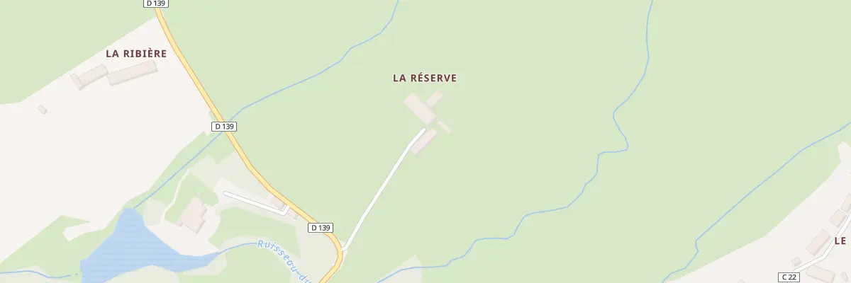 Plan du 5069 La Reserve à Moissannes