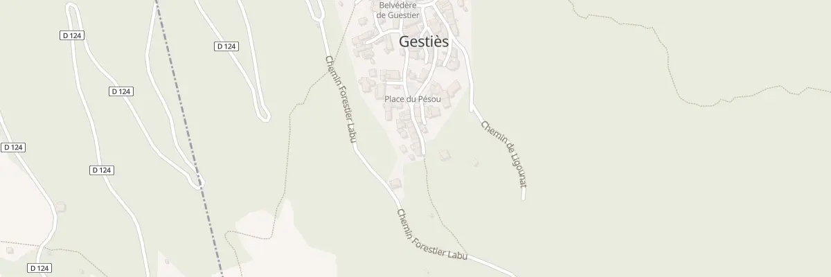 Plan du 41 Village à Gestiès