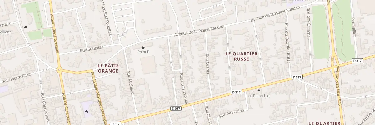 Plan du 24 Rue du Transvaal à Berck