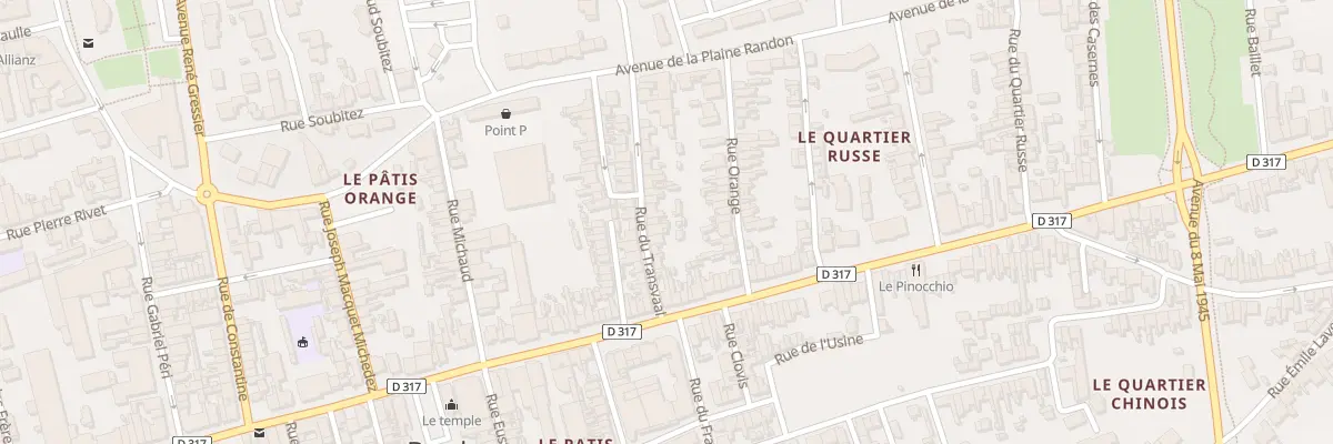 Plan du 16 Rue du Transvaal à Berck