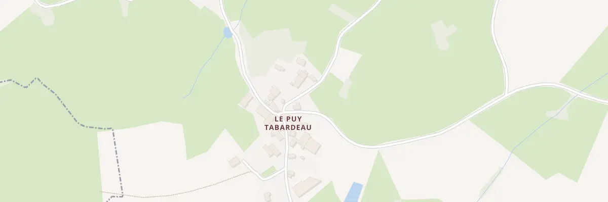 Plan du 2 Le Puy Tabardeau à Noth