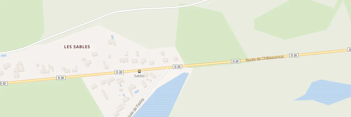 Plan du 59 Rte de Châteauroux à Luant