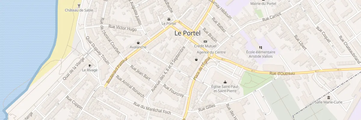 Plan du 30 Bd du 4 8 9 Septembre au Portel