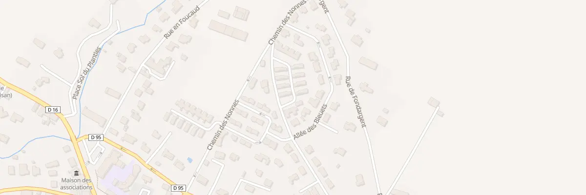Plan du 31 Rue des Genets à Montlaur