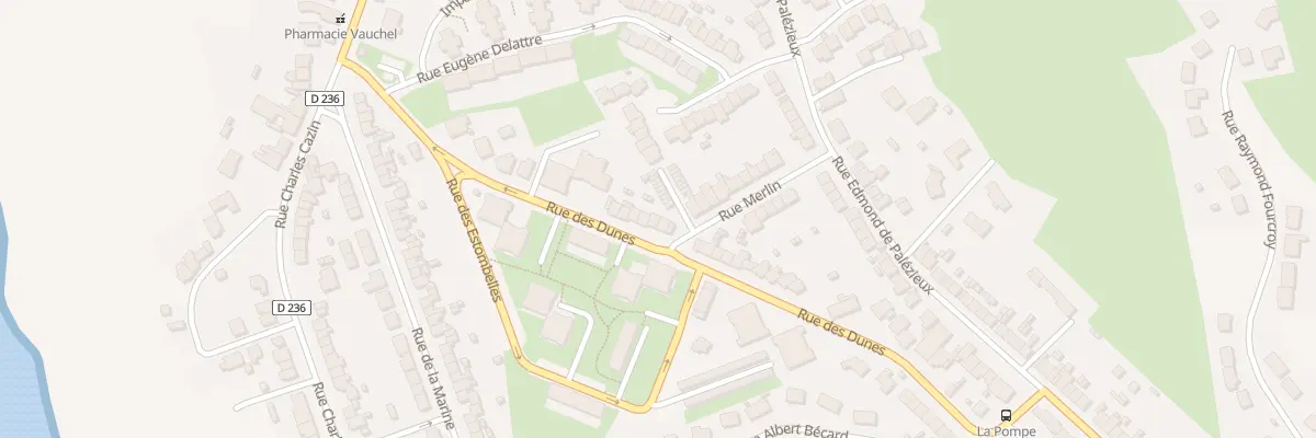 Plan du 35 Rue des Dunes à Équihen-Plage