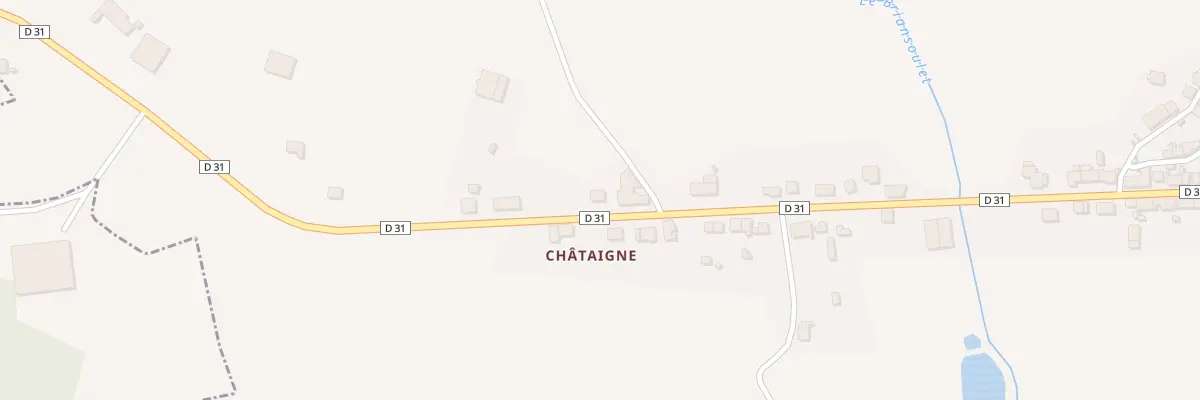 Plan du 28 Rue du Chataignol à La Croisille-sur-Briance