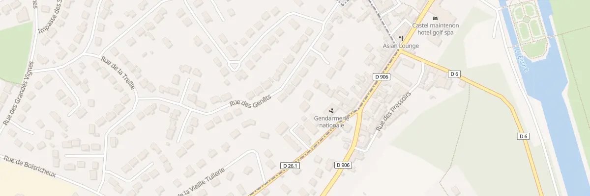 Plan du 12D Rue des Genêts à Pierres