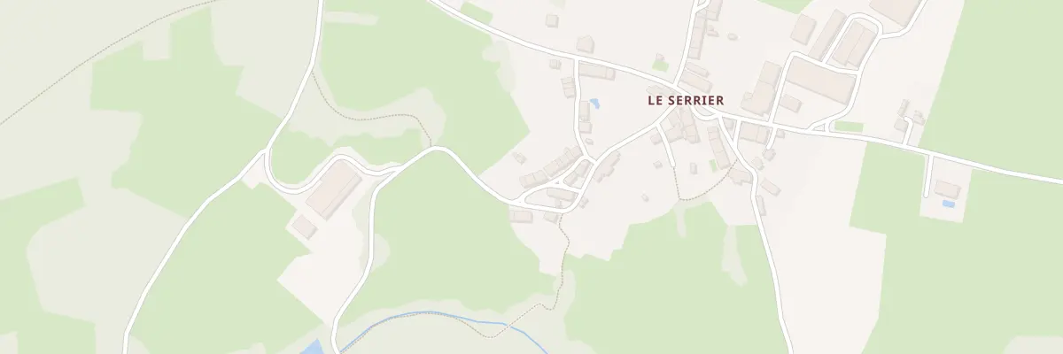 Plan du 27 Le Serrier à Noth
