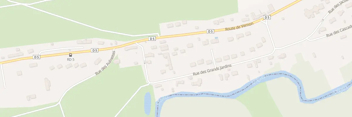 Plan du 34 Rue des Grands Jardins à Sainte-Geneviève-lès-Gasny