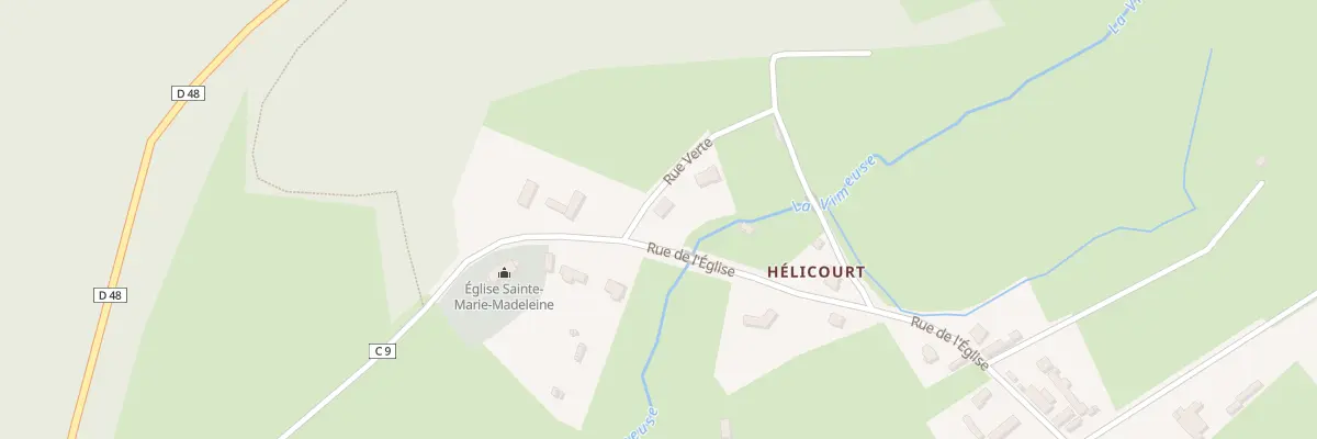Plan du 2 Rue Verte à Tilloy-Floriville