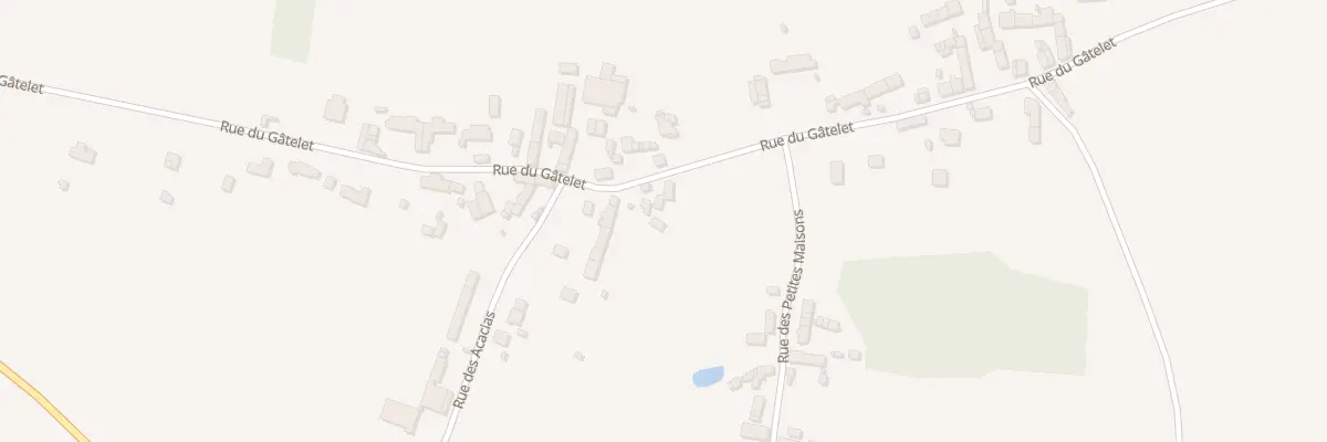 Plan du 30 Rue du Gâtelet - Launay à La Vernelle
