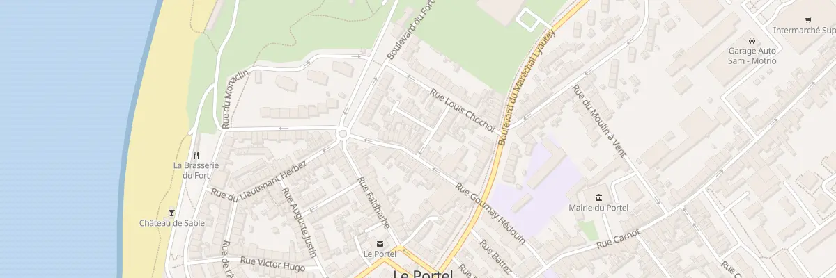 Plan du 19 Rue Gournay Hédouin au Portel