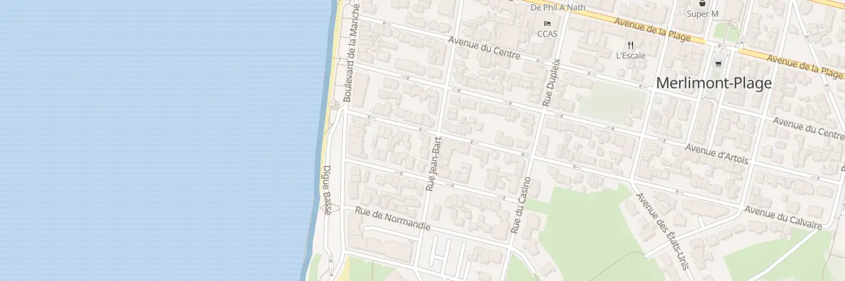 Plan du 23 Rue Jean Bart à Merlimont