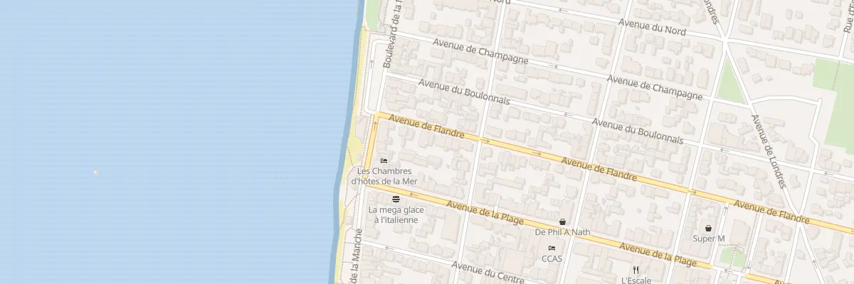 Plan du 12 Res les Hamptons Av des Flandr à Merlimont