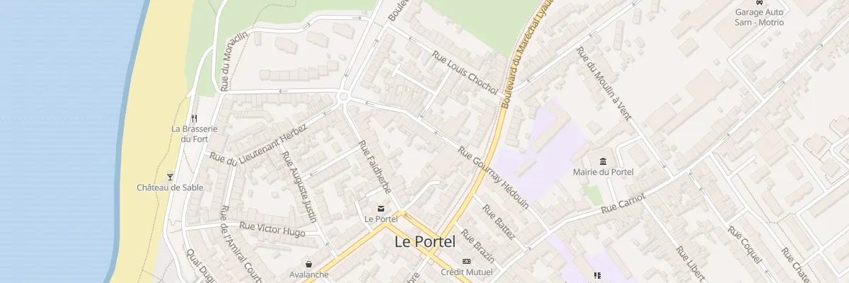 Plan du 24 Rue Gournay Hédouin au Portel