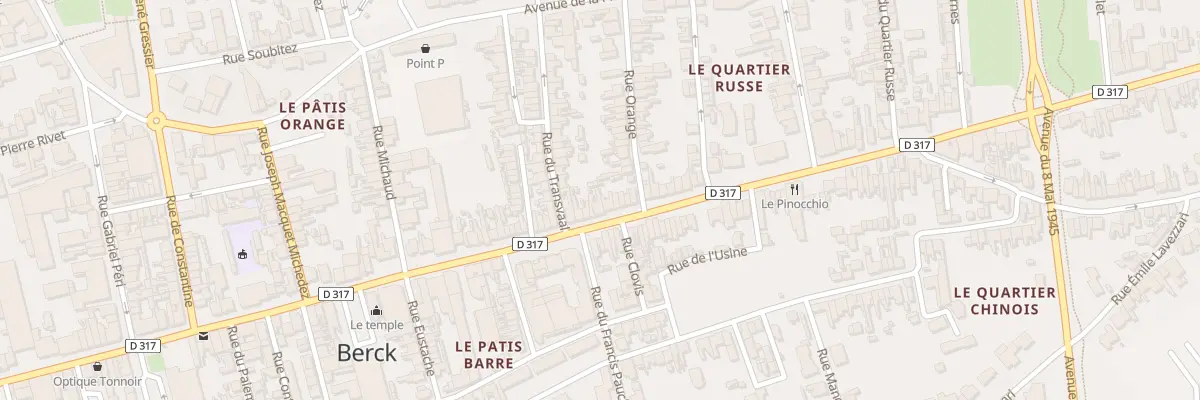 Plan du 151 Rue de l’Impératrice à Berck