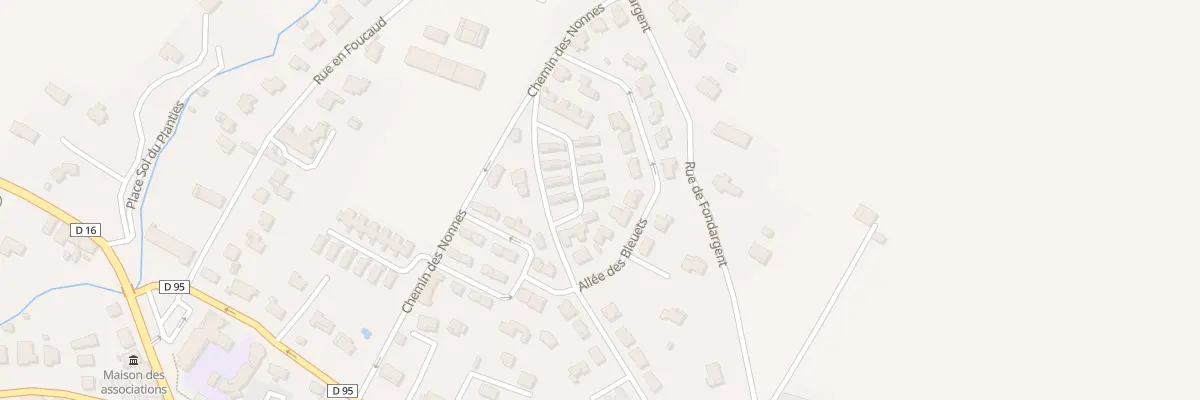 Plan du 28 Rue des Genets à Montlaur