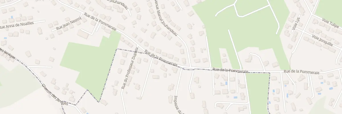 Plan du 57 Rue De La Pommeraie à Malemort