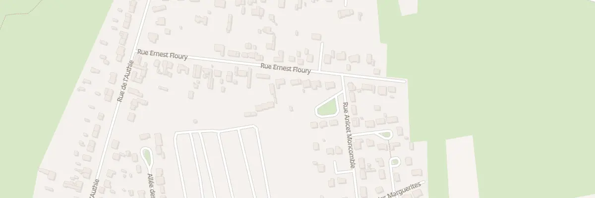 Plan du 250 Rue Ernest Floury à Fort-Mahon-Plage