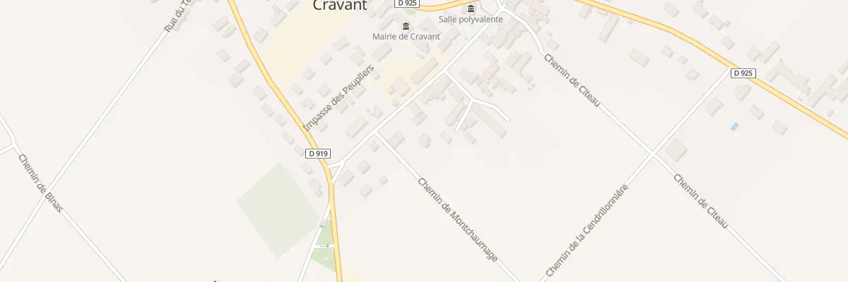 Plan du 31 Rue de la Cendrillonnière à Cravant
