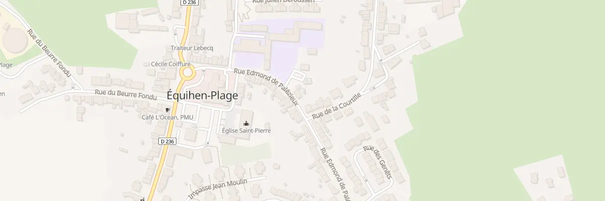 Plan du 19 Rue Edmond de Palezieux à Équihen-Plage