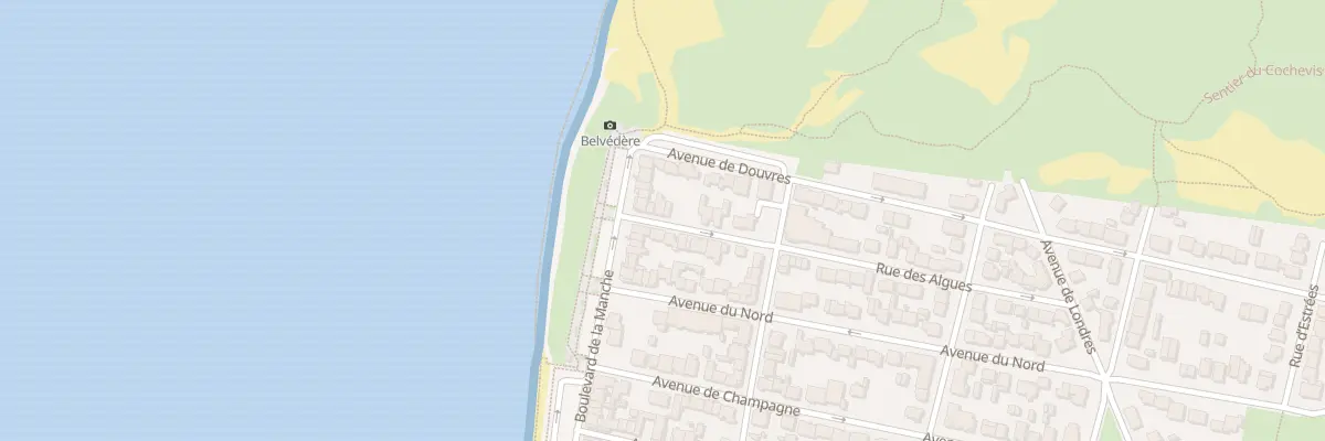 Plan du 5 Rue des Algues à Merlimont