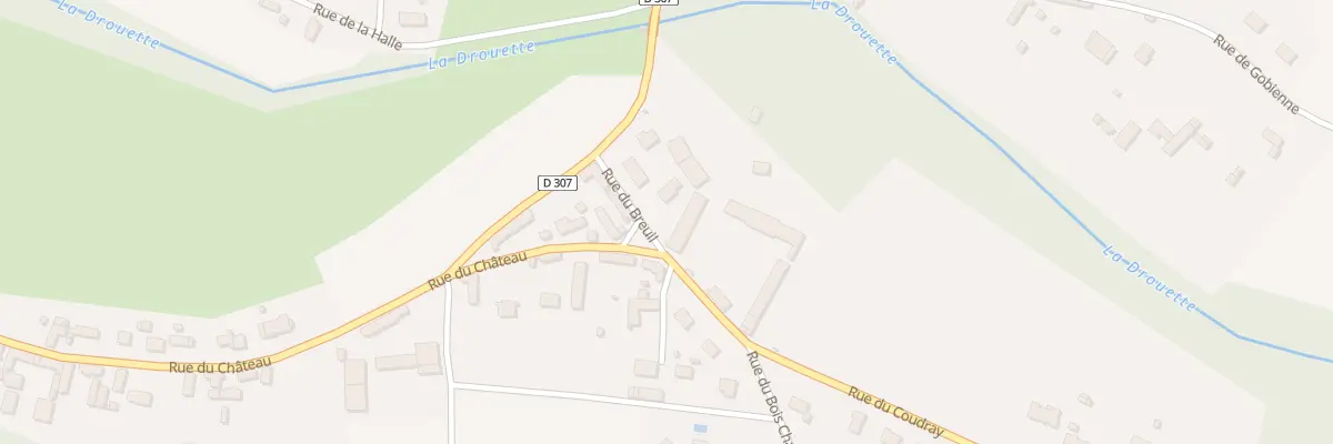 Plan du 4 Rue du Breuil à Villiers-le-Morhier