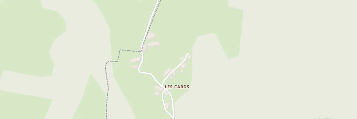 Plan du 5329 Les Cards à Châtelus-le-Marcheix