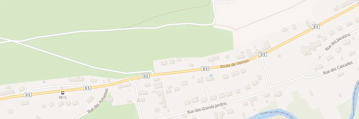 Plan du 38 Rte de Vernon à Sainte-Geneviève-lès-Gasny