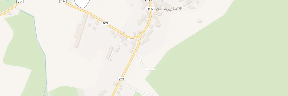 Plan du 2 Rte de Maubrant à Lizières