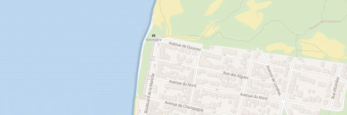 Plan du 9 Rue des Algues à Merlimont