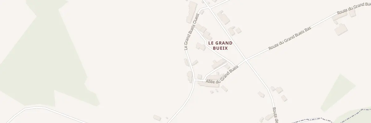 Plan du 5441 Le Grand Bueix Ouest à Linards