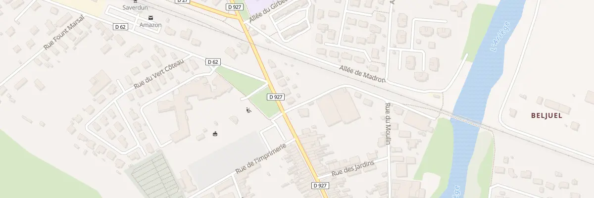 Plan du 440 Girbet à Saverdun