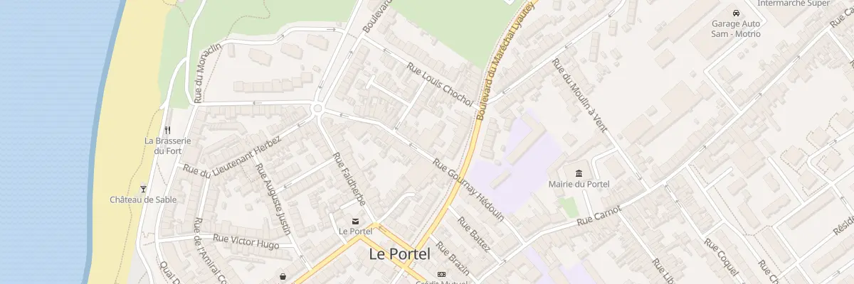Plan du 31 Rue Gournay Hédouin au Portel