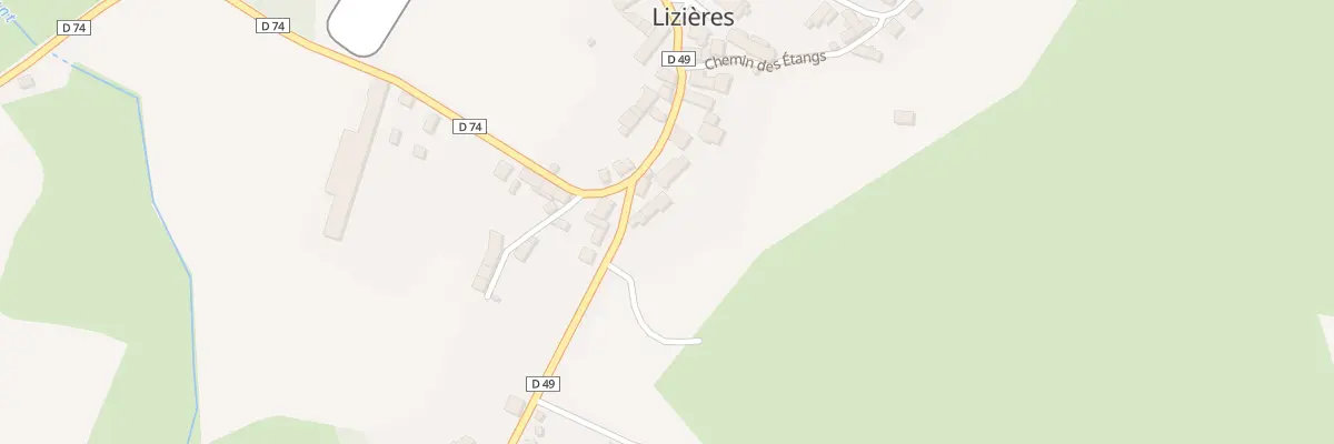 Plan du 1 Rte de Maubrant à Lizières
