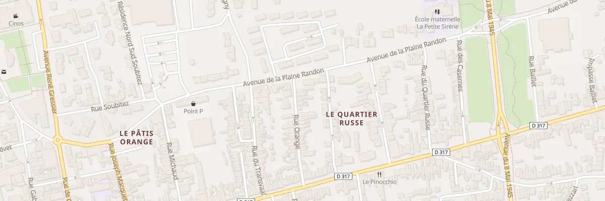 Plan du 34 Rue Orange à Berck