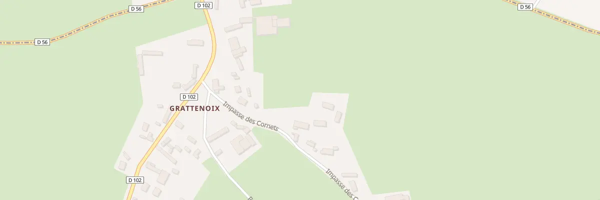 Plan du 5061 Gratenoix Hameau à Beaussault