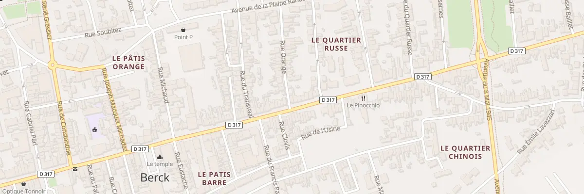 Plan du 163 Rue de l’Impératrice à Berck