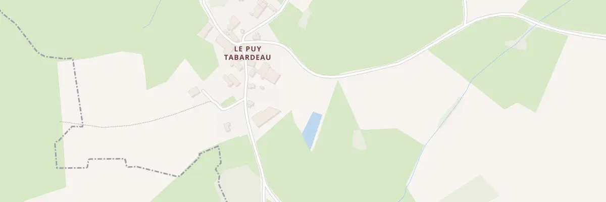 Plan du 3 Le Puy Tabardeau à Noth